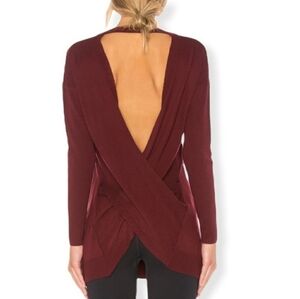 NEW VIMMIA / Revolve Shavasana Reversible Athleisure Top Performance Wear Blouse
